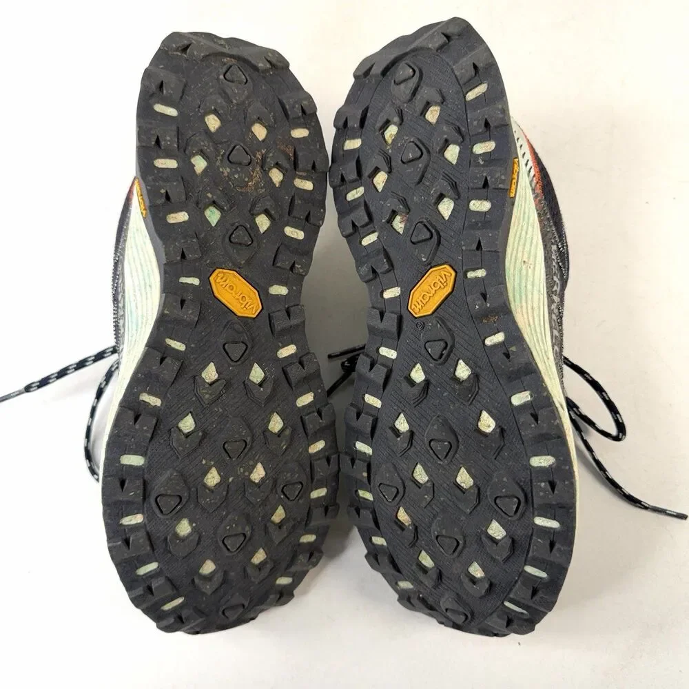 Merrell Womens Moab Flight J066816 Blue Running Trail Shoes Sneakers Size 7